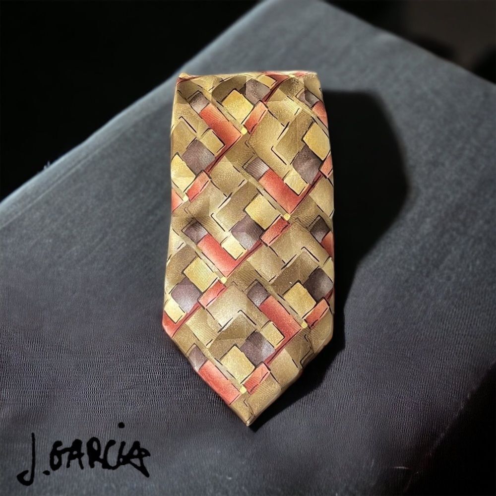 Jerry Garcia Silk Tie - Extra Long - Mixmaster - Collection Forty-Five